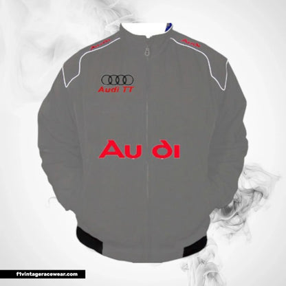 Audi TT Racing Jacket Dark Gray Motorsport Style Edition