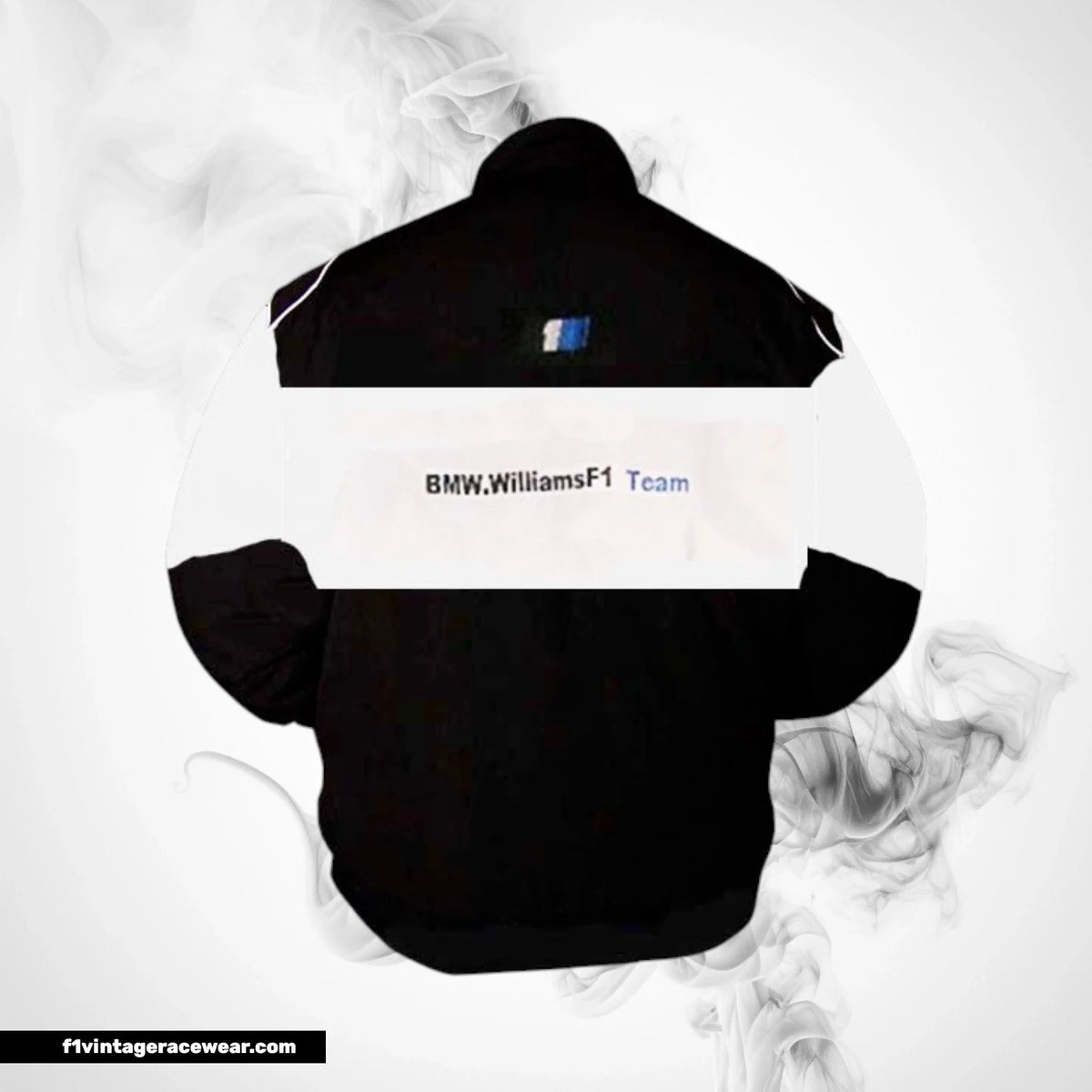 BMW Williams Team F1 Racing Jacket Black and White Motorsport Style