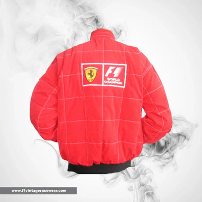 Buy Ferrari F1 Quilted Racing Jacket Online