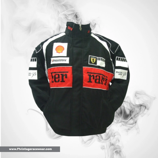 Buy Ferrari Piaggio Aero F1 Racing Jacket Online