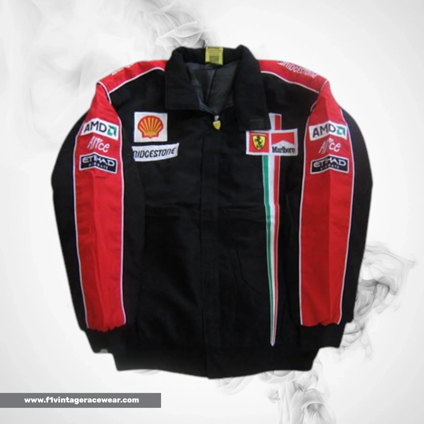 Buy Ferrari Team Jacket Red Black Online