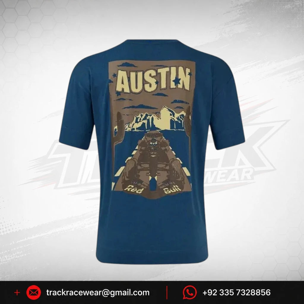 Red Bull Racing F1 Kids Special Edition Austin GP T-Shirt- Youth Denim