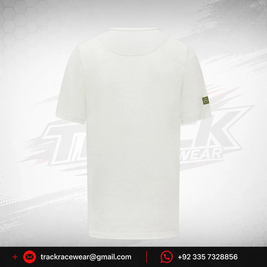 Mercedes Benz F1 Special Edition George Russell Vintage T-Shirt -Beige