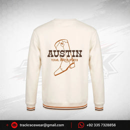 McLaren F1 USA Austin GP Relaxed Fit Crew Neck Sweatshirt - Erget