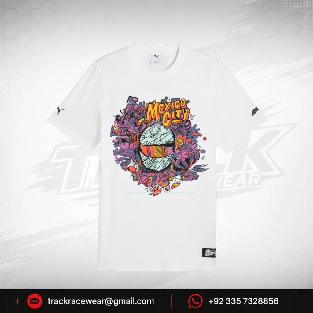 Formula 1 Tech Collection F1 Mexico GP T-Shirt - Black/White