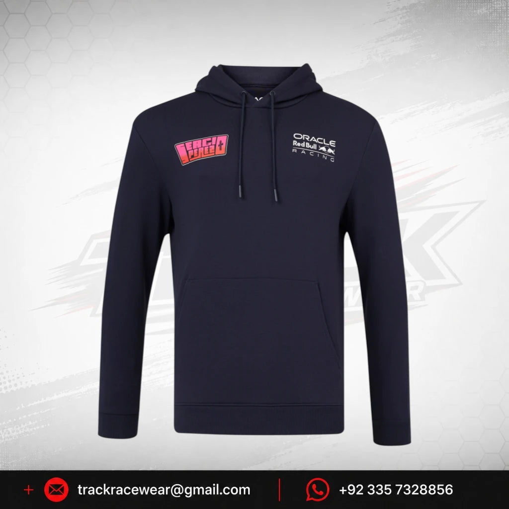 Red Bull Racing F1 Sergio "Checo" Perez Special Edition Mexico GP Hoodie -Navy