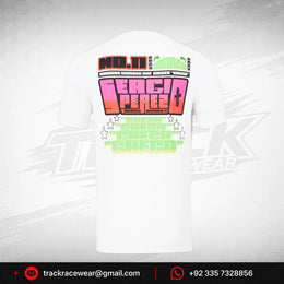 Red Bull Racing F1 Sergio "Checo" Perez Special Edition Mexico GP T-Shirt -White