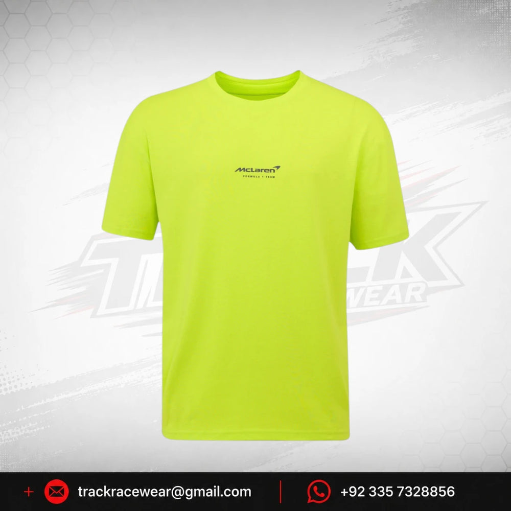 McLaren F1 Night Race Graphic T-Shirt - Phantom/Evening Primrose