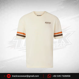 McLaren F1 USA Austin GP Stripe Sleeve T-Shirt - White/Phantom