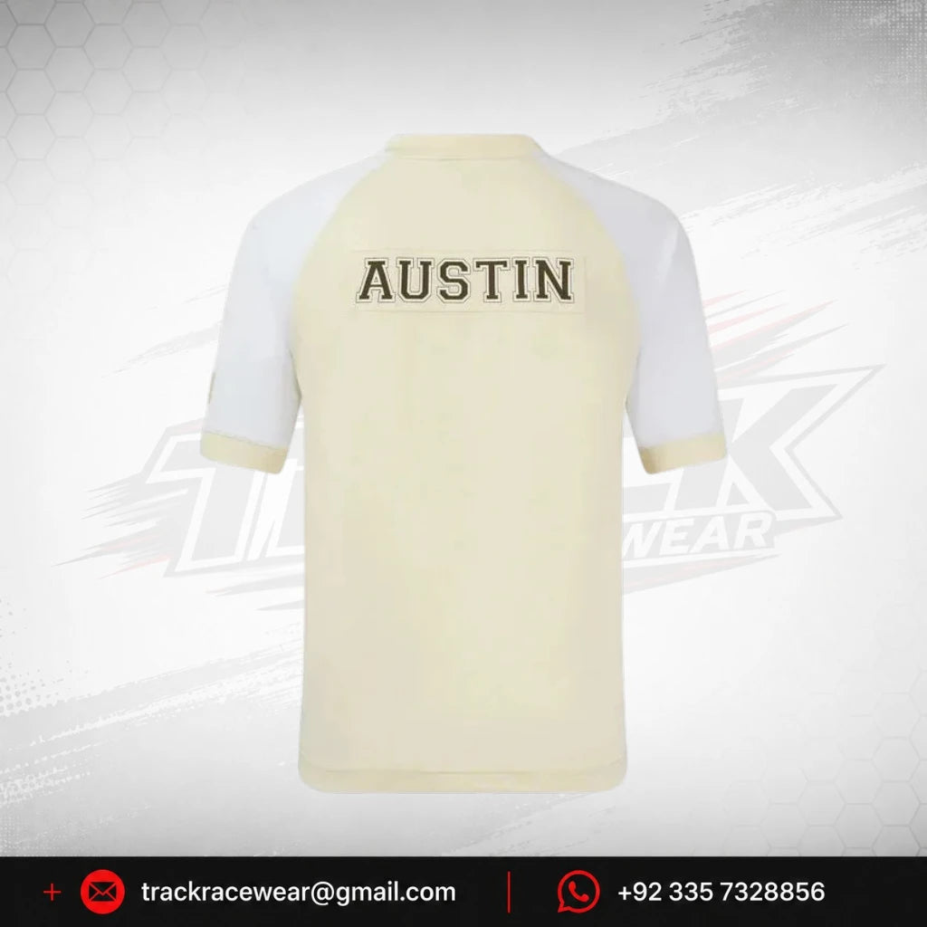 Red Bull Racing F1 Special Edition Austin GP Football Jersey - Off White