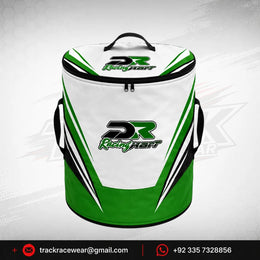 DR Racing Kart Green White Racing Gear Bag