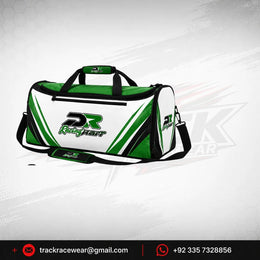 DR Racing Kart Green White Gear Bag