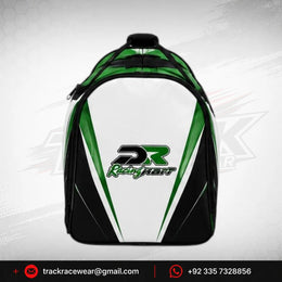 DR Racing Kart Green White Gear Bag