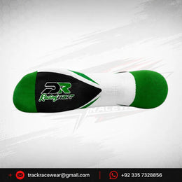 DR Racing Kart Green White Racing Socks