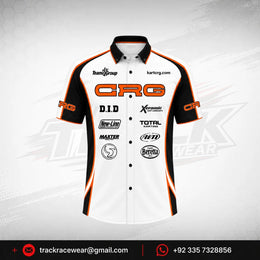 2018 CRG Kart Racing Button-Down Shirt