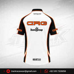 2018 CRG Kart Racing Button-Down Shirt