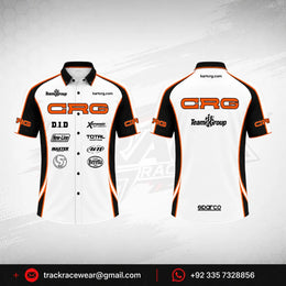 2018 CRG Kart Racing Button-Down Shirt