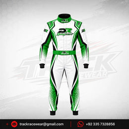 DR Racing kart - Green Kart Racing Suit