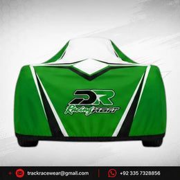 DR Racing Kart Cover Green White