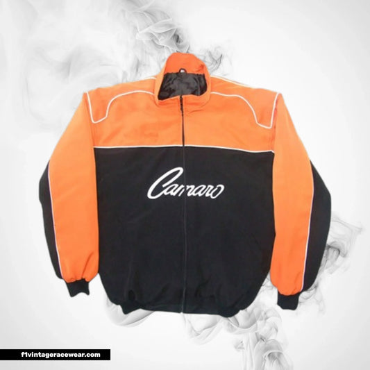 Camaro Race Car Jacket Streetwear Performance Style