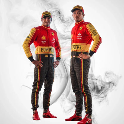 Charles Leclerc 2023 Ferrari F1 Race Suit - Monza GP