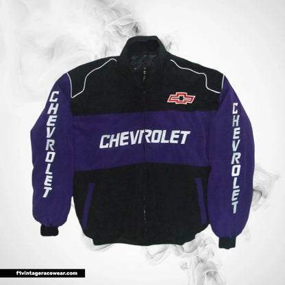 Chevrolet Motorsport Jacket Black Purple Premium Edition