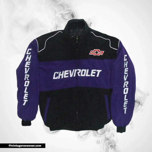Chevrolet Motorsport Jacket Black Purple Premium Edition