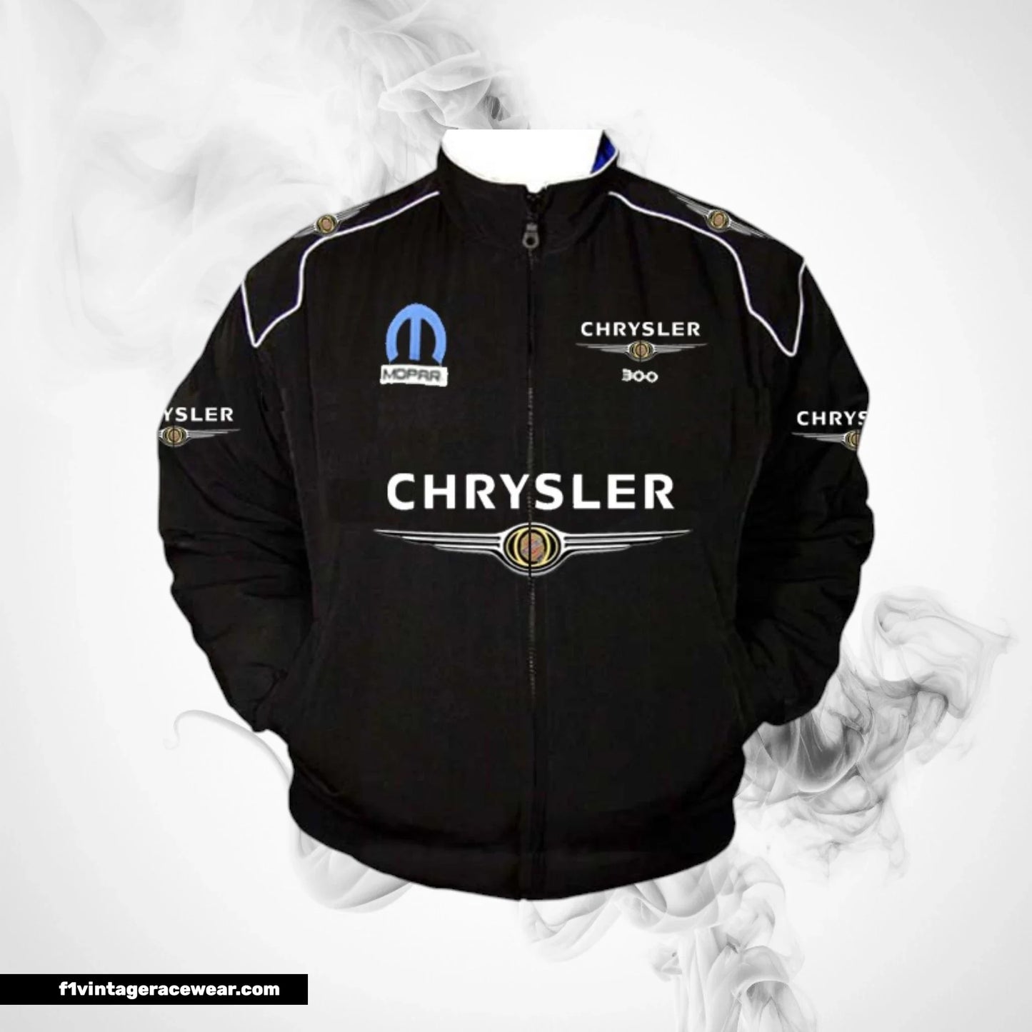 Chrysler Mopar 300 Team Jacket Black Track Racing Edition