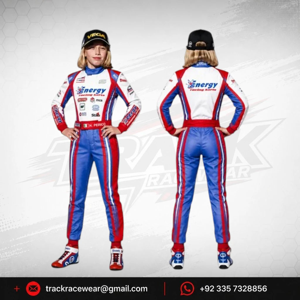 Custom Go-Kart Racing Suit – Digital Printed Kart Suit for Kids & Adults