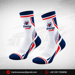 Custom Kart Racing Socks – Breathable Performance Go-Kart Crew Socks