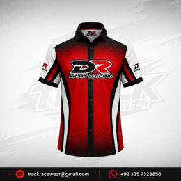 Premium Custom Button-Down Kart Racing Shirt