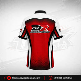 Premium Custom Button-Down Kart Racing Shirt