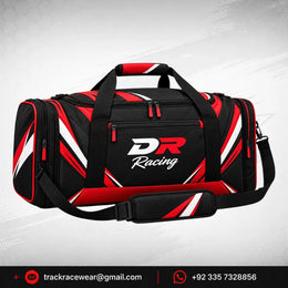 DR Racing Kart Red Black White Gear Bag