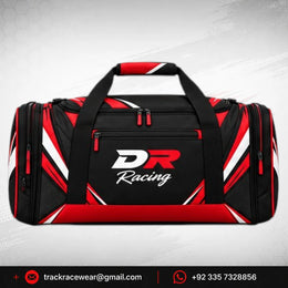 DR Racing Kart Red Black White Gear Bag