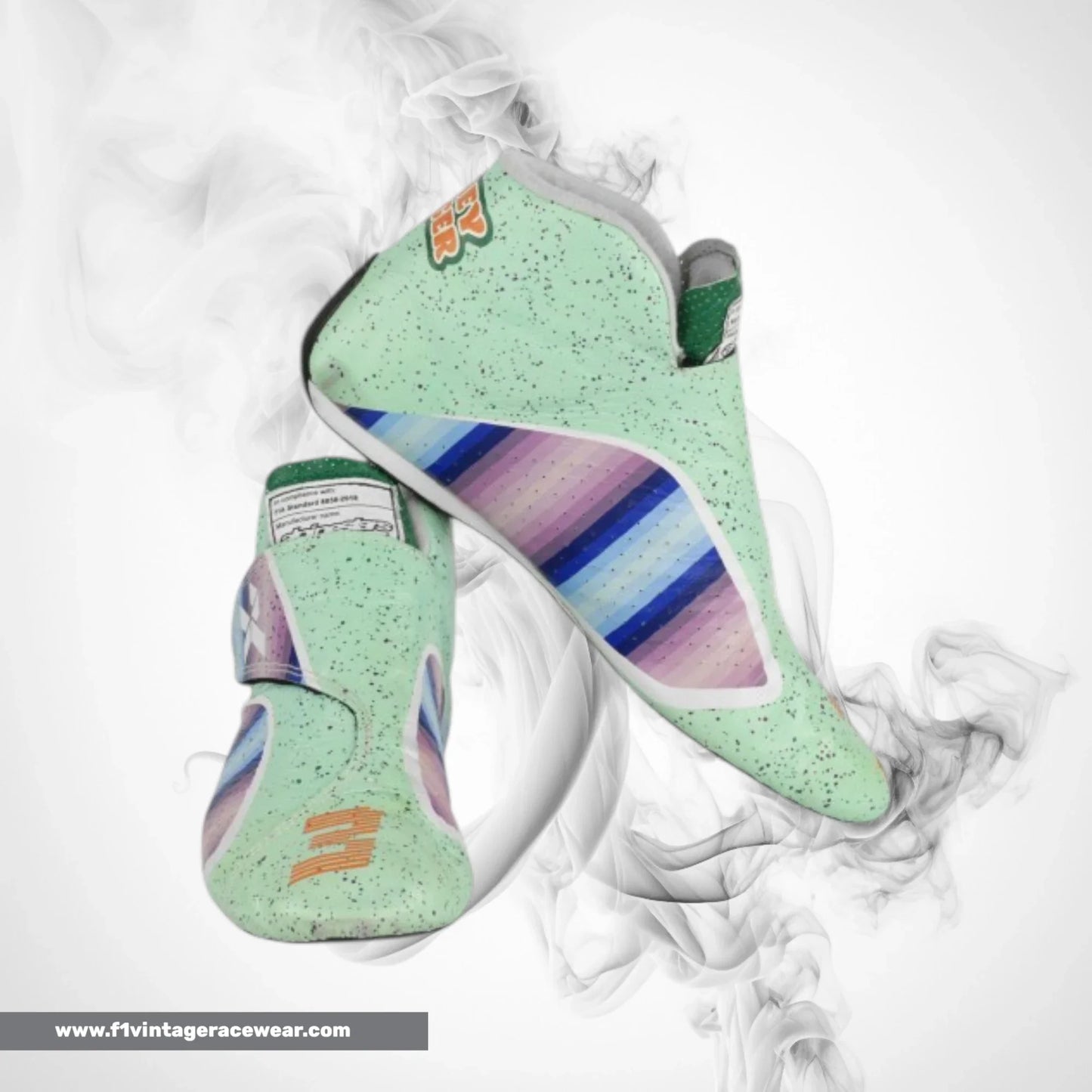 Daniel Ricciardo 2021 McLaren F1 Race Boots