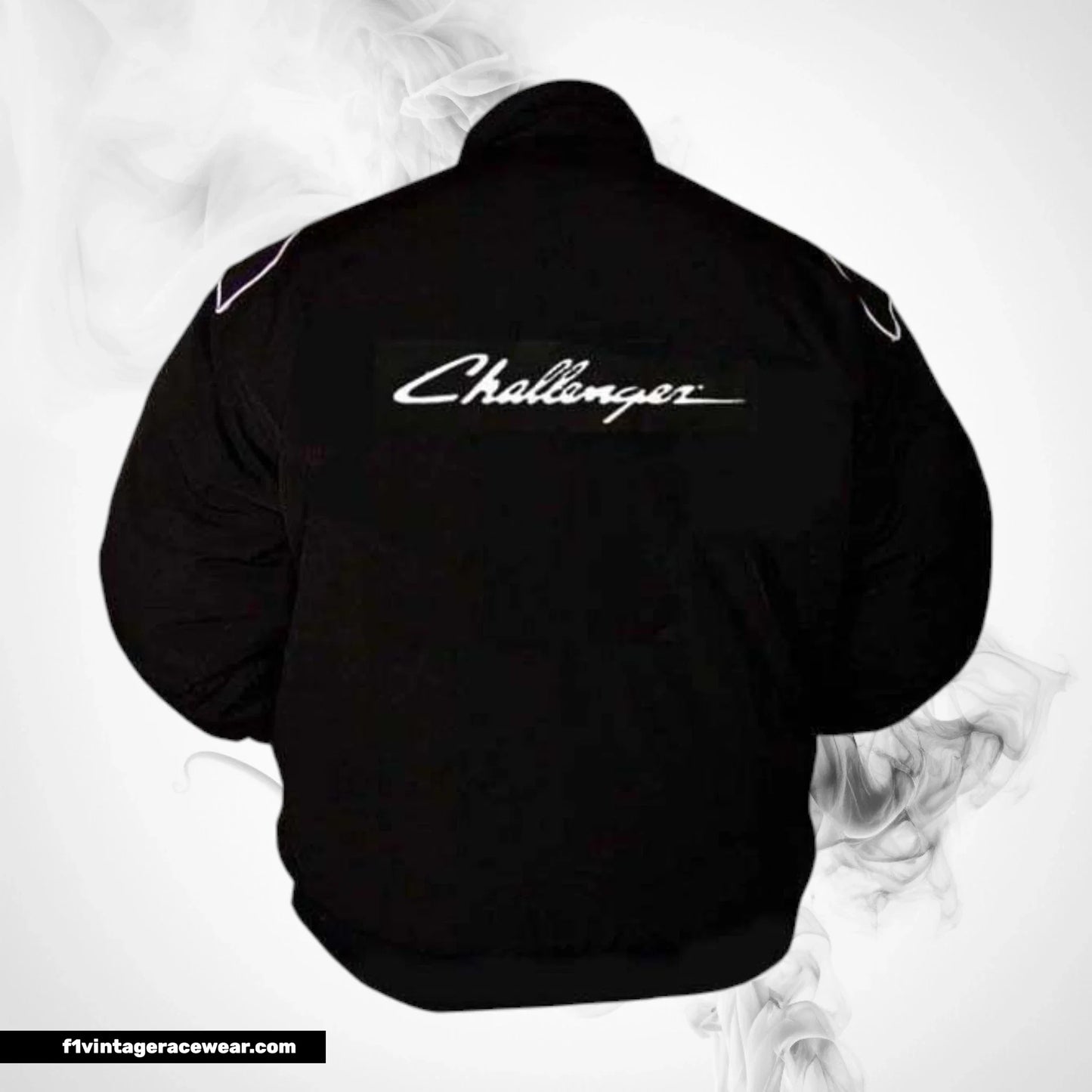 Dodge Challenger F1 Inspired Jacket Black Racing Style