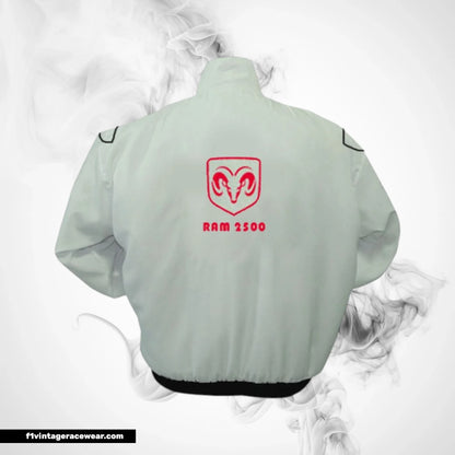Dodge Ram 2500 Racing Jacket White
