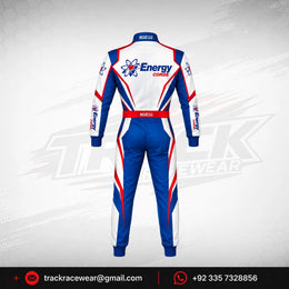 Energy Corse Karting Racing Suit – Blue White Red