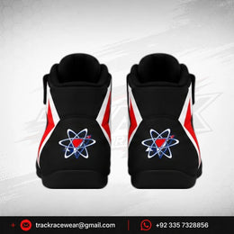Energy Corse Racing Shoes – Black White & Red