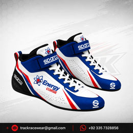 Energy Corse Racing Shoes – Blue White & Red