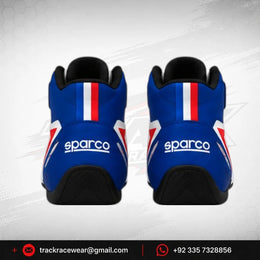 Energy Corse Racing Shoes – Blue White & Red High-Top
