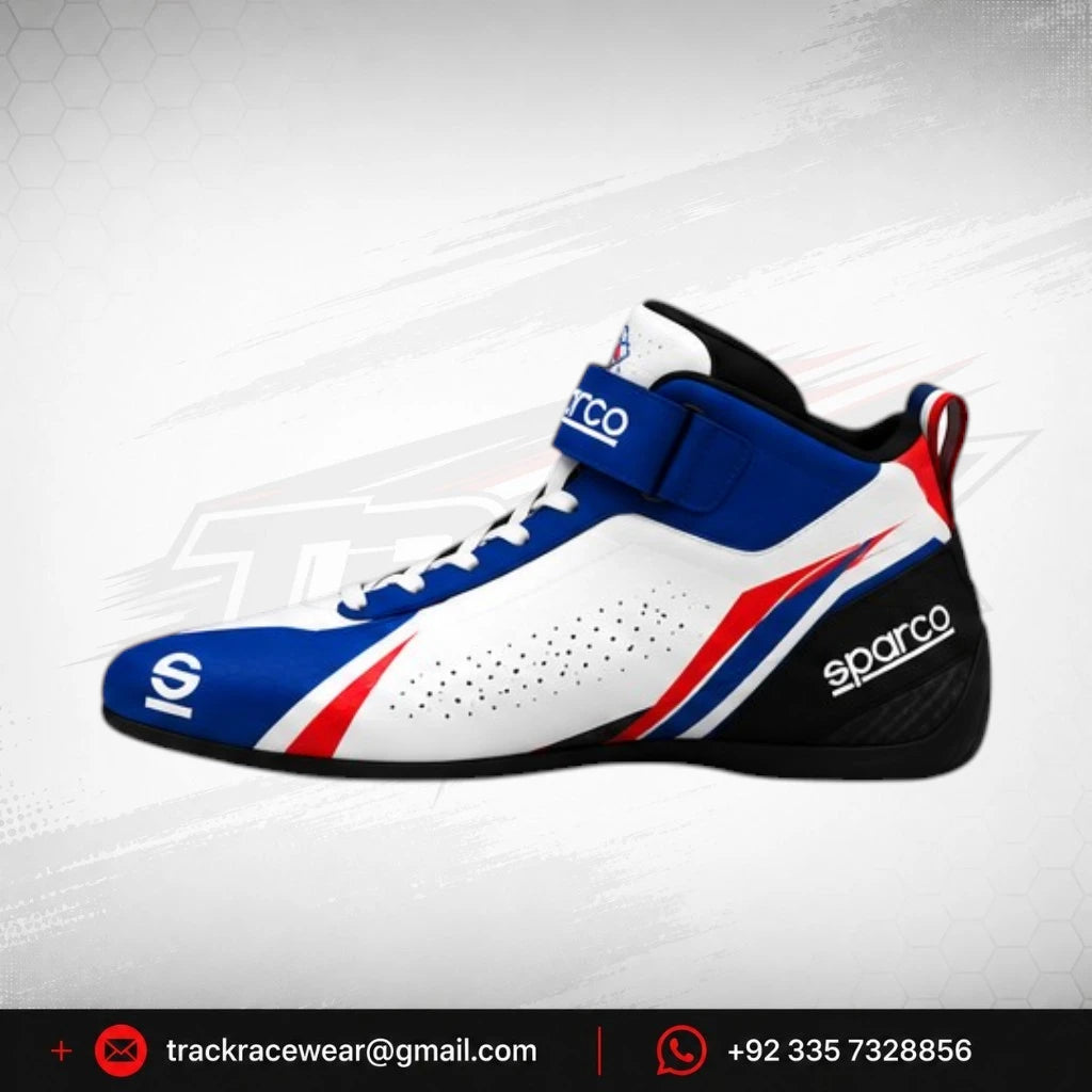 Energy Corse Racing Shoes – Blue White & Red