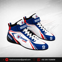 Energy Corse Racing Shoes – Blue White & Red