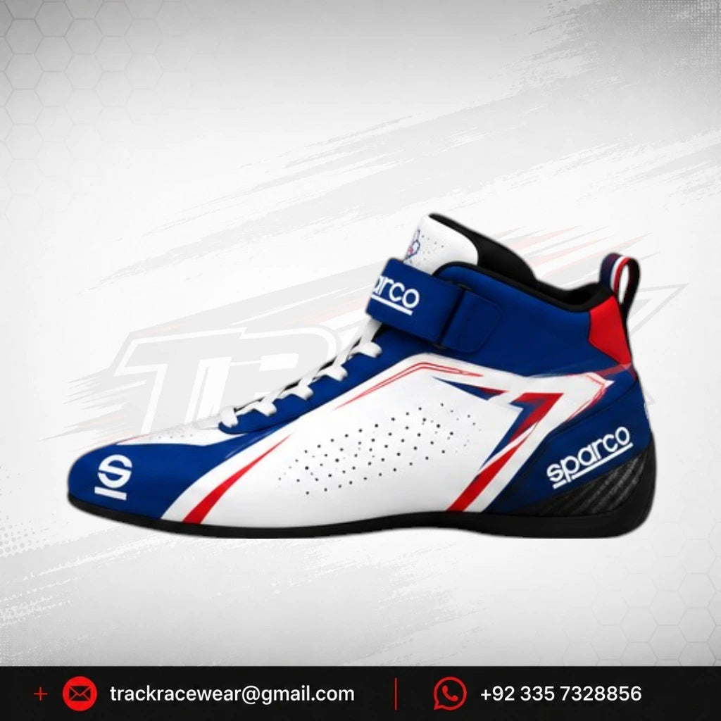 Energy Corse Racing Shoes – Blue White & Red