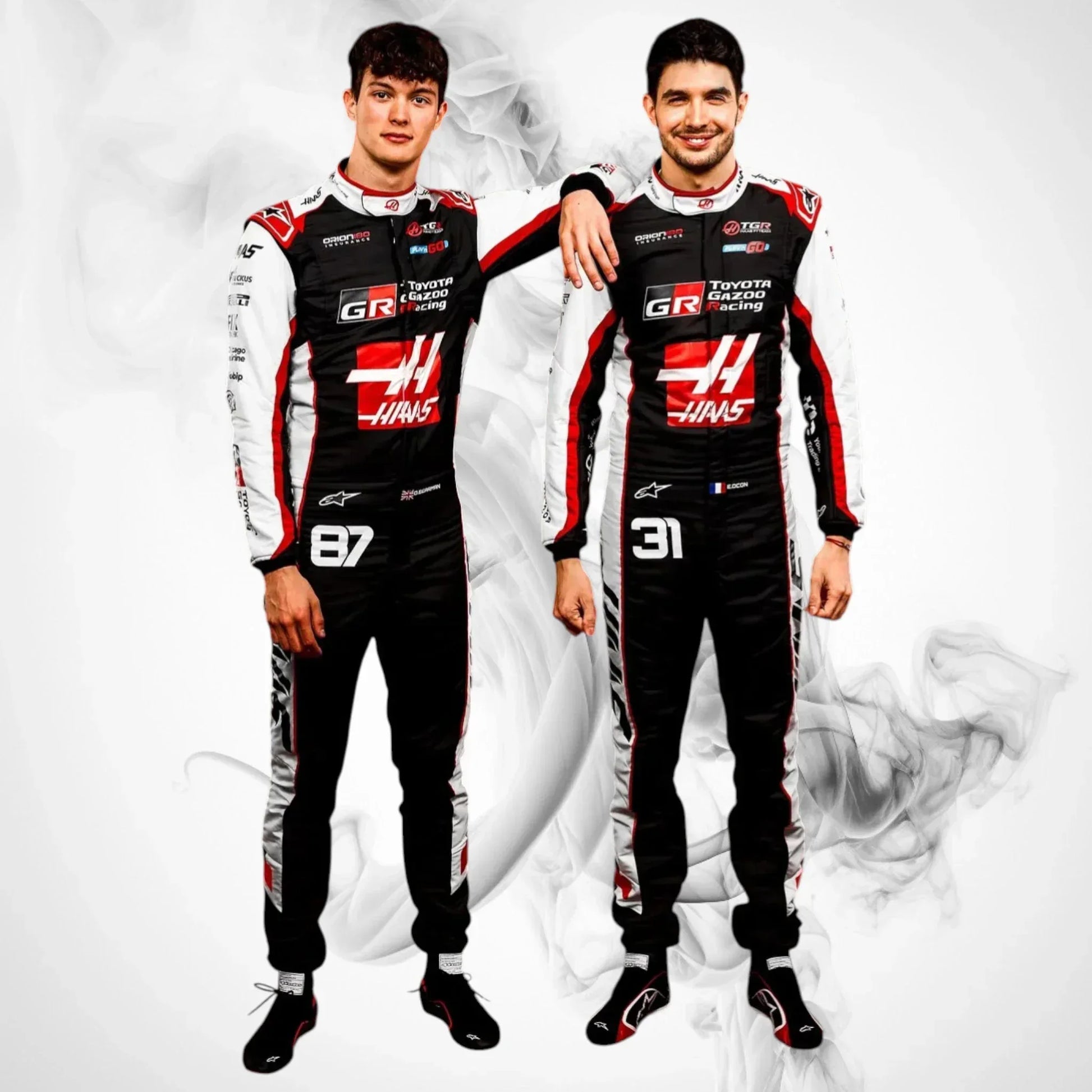 Oliver Bearman 2026 Haas F1 Racing Suit Replica - Rustle Racegear