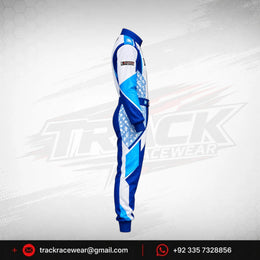 Exprit Blue & Light Blue Custom Racing Suit
