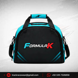 Formula K Turquoise Black Motorcycle Helmet Travel Bag
