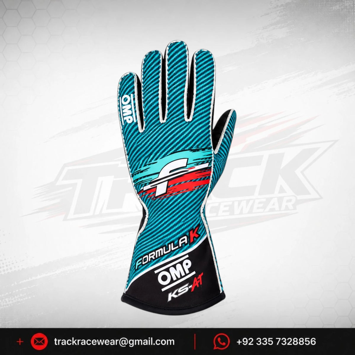 Formula K KS-AT Professional Kart Racing Gloves for Track Performance