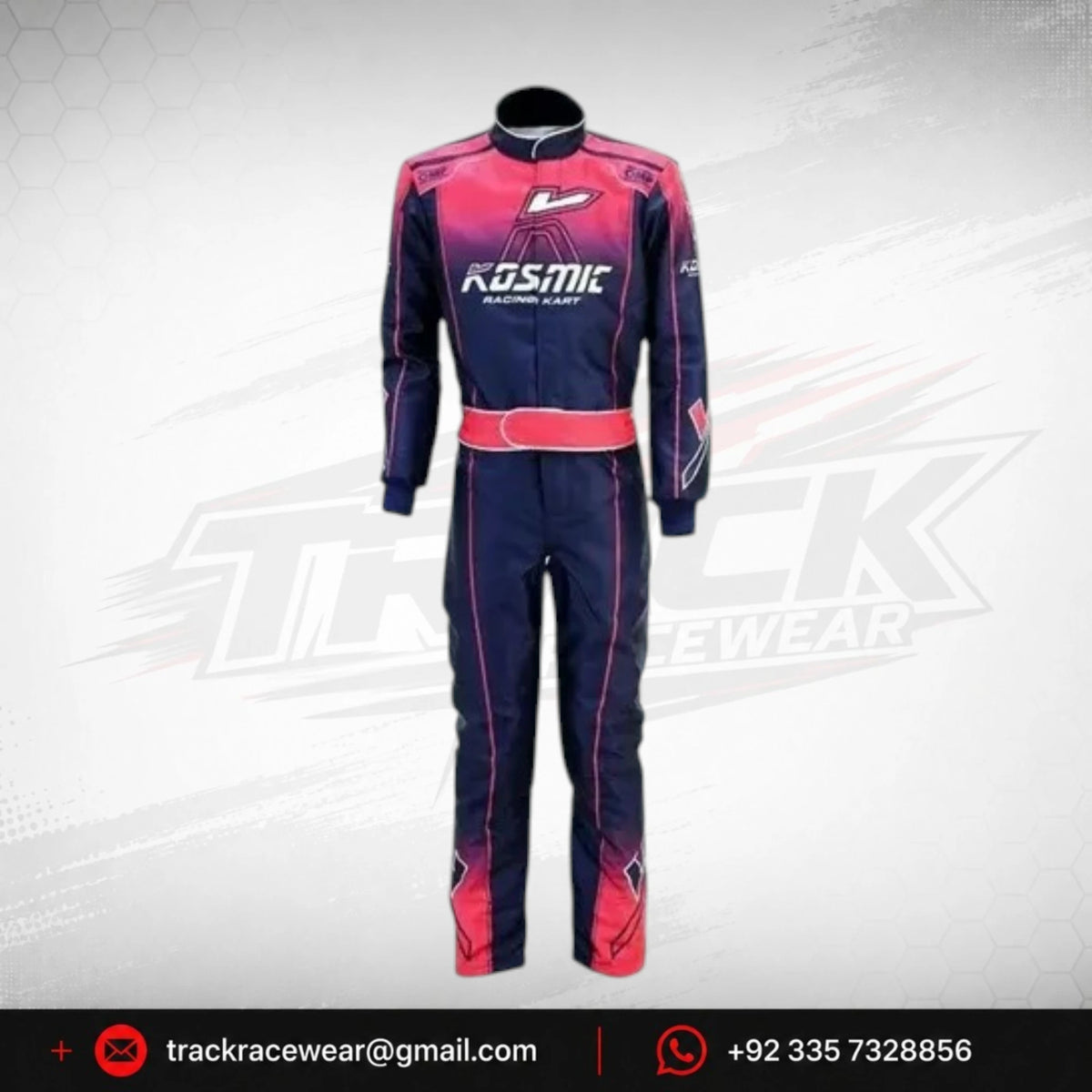 Kosmic Pink & Navy Karting Racing Suit – OMP Motorsport