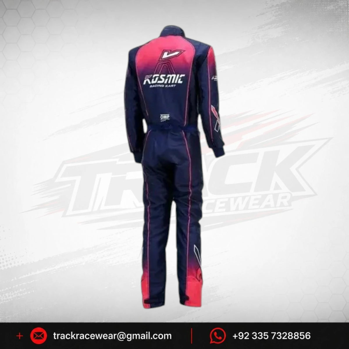 Kosmic Pink & Navy Karting Racing Suit – OMP Motorsport
